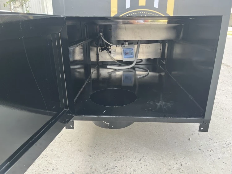interior storage for the water sink kit